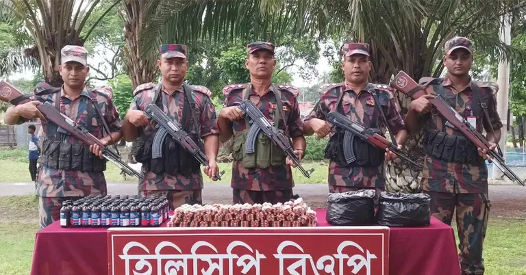 বিজিবি হেফাজতে জব্দকৃত মাদক